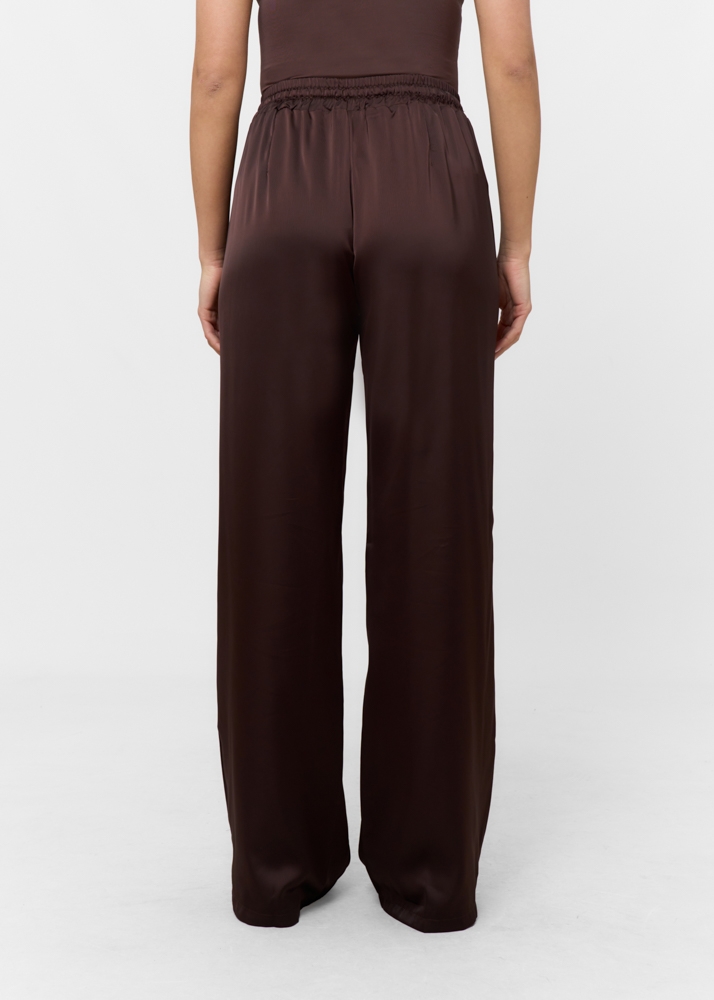 Zoë broek choco bruin