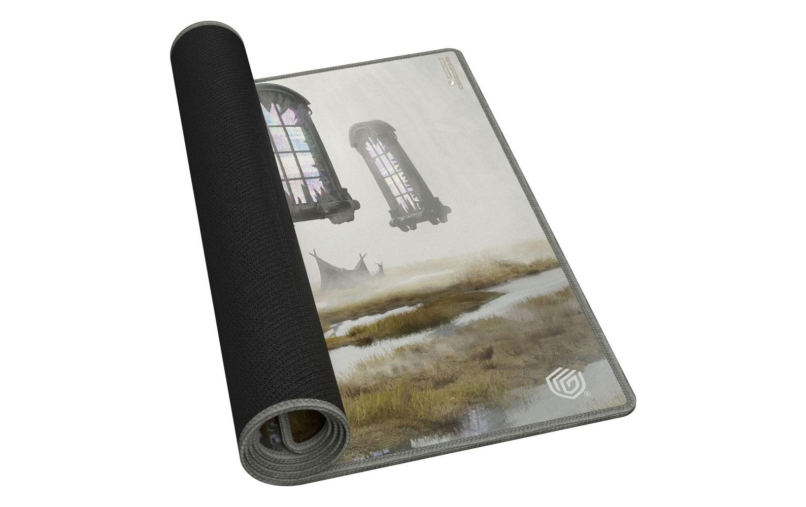 Playmat Duskmourn Abandoned CampgroundWeiche und rutschfeste Spielunterlage für TCG's