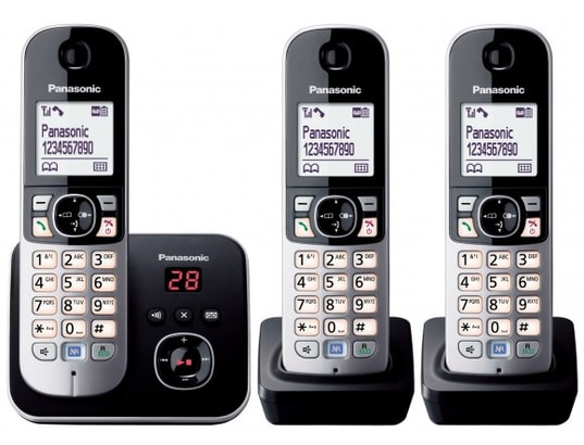 PANASONIC - Téléphone sans fil KX-TG6823FRB