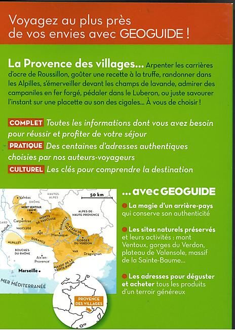 GALLIMARD - GEOGUIDE PROVENCE DES VILLAGES