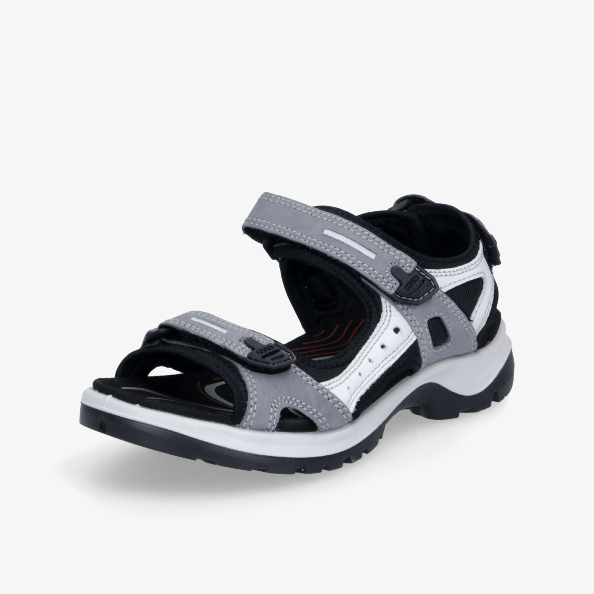 ecco Offroad Yucatan Damen Trekkingsandalen grau