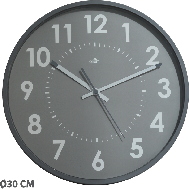 CEP Wanduhr, grau