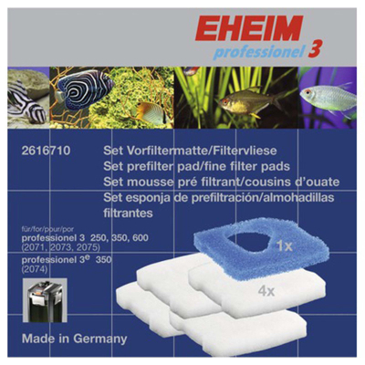 EHEIM 1xVorfiltermatte 4xFiltervlies
