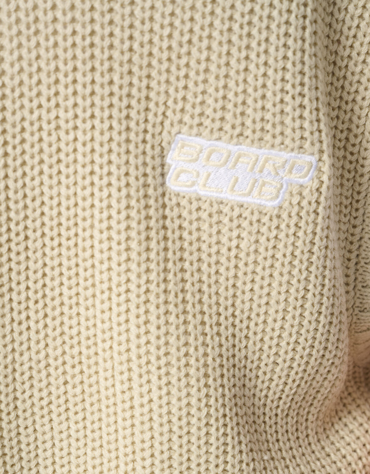 Gebreide Spencer Beige