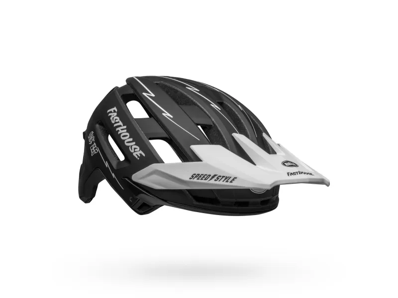 Bell Helmets Super Air R Spherical, Lukket hjelm, I-form konstruktion, Hjelmvisir, Mat