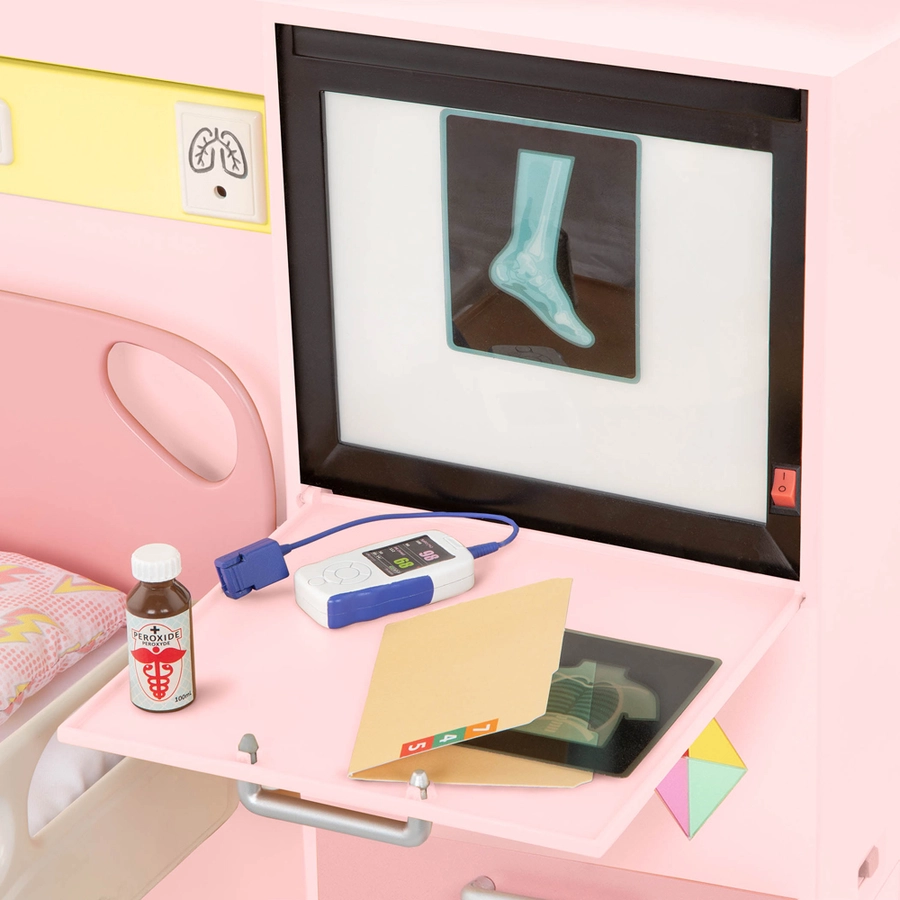 Our Generation Get Well Krankenzimmer Mehrfarbig