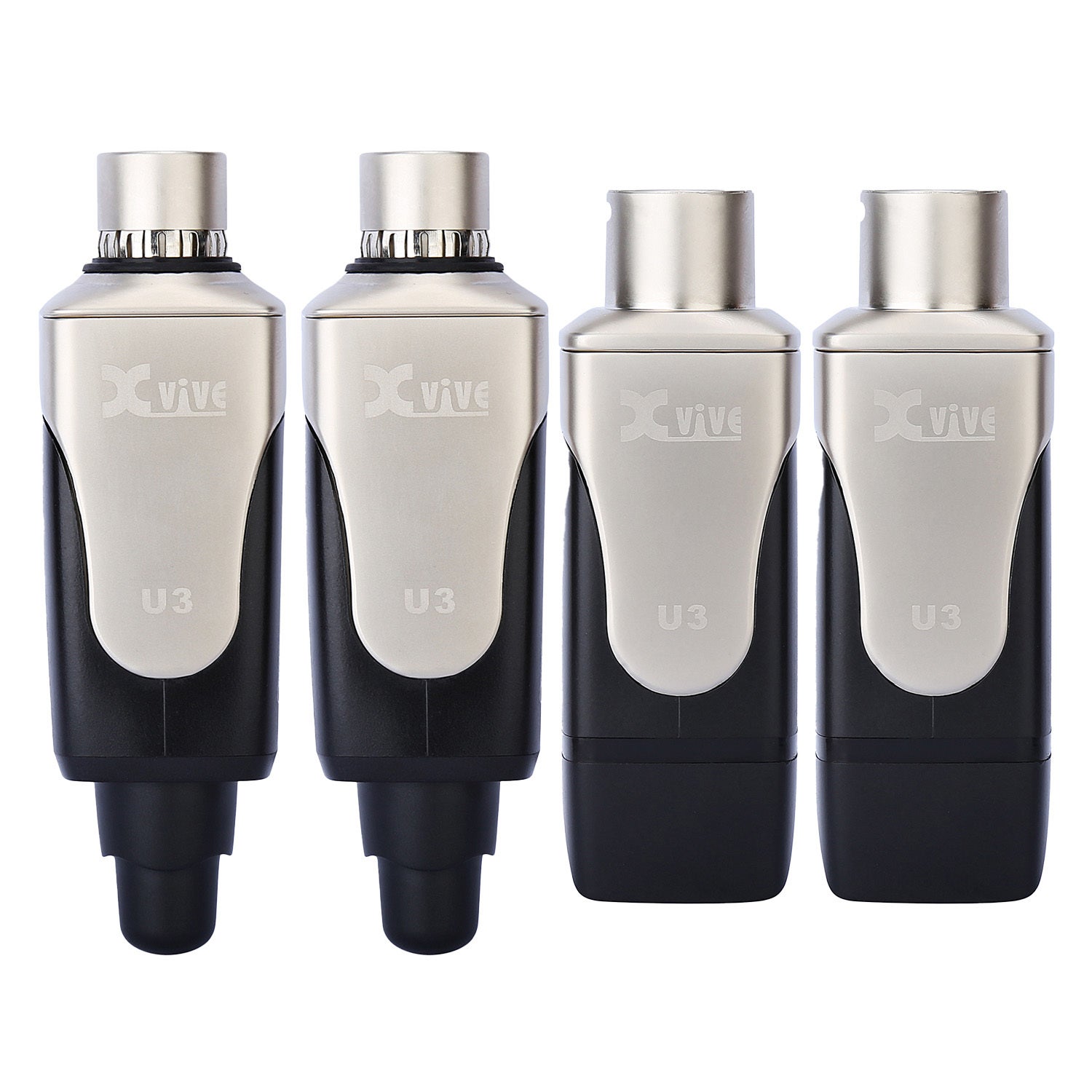 Xvive U3D dubbel draadloos systeem voor handheld microfoons