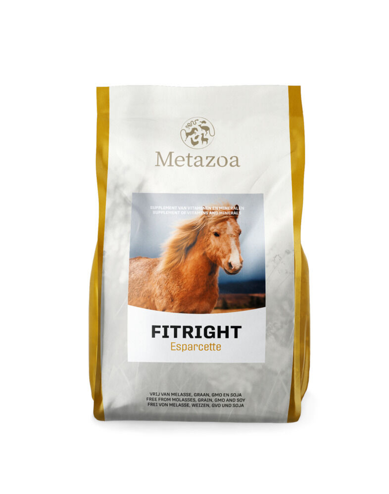 Metazoa Fitright Esparcette - Specialiteit - Paardenvoer - 15 Kilogram - Zak