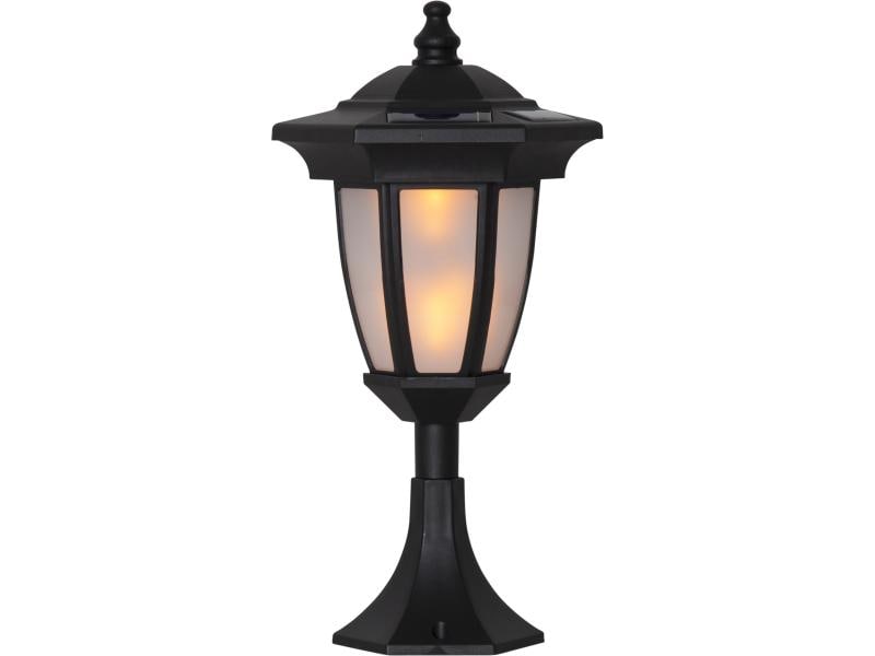 Star Trading Gartenlicht Solar Flame, Schwarz Wandelbare Dekoleuchte