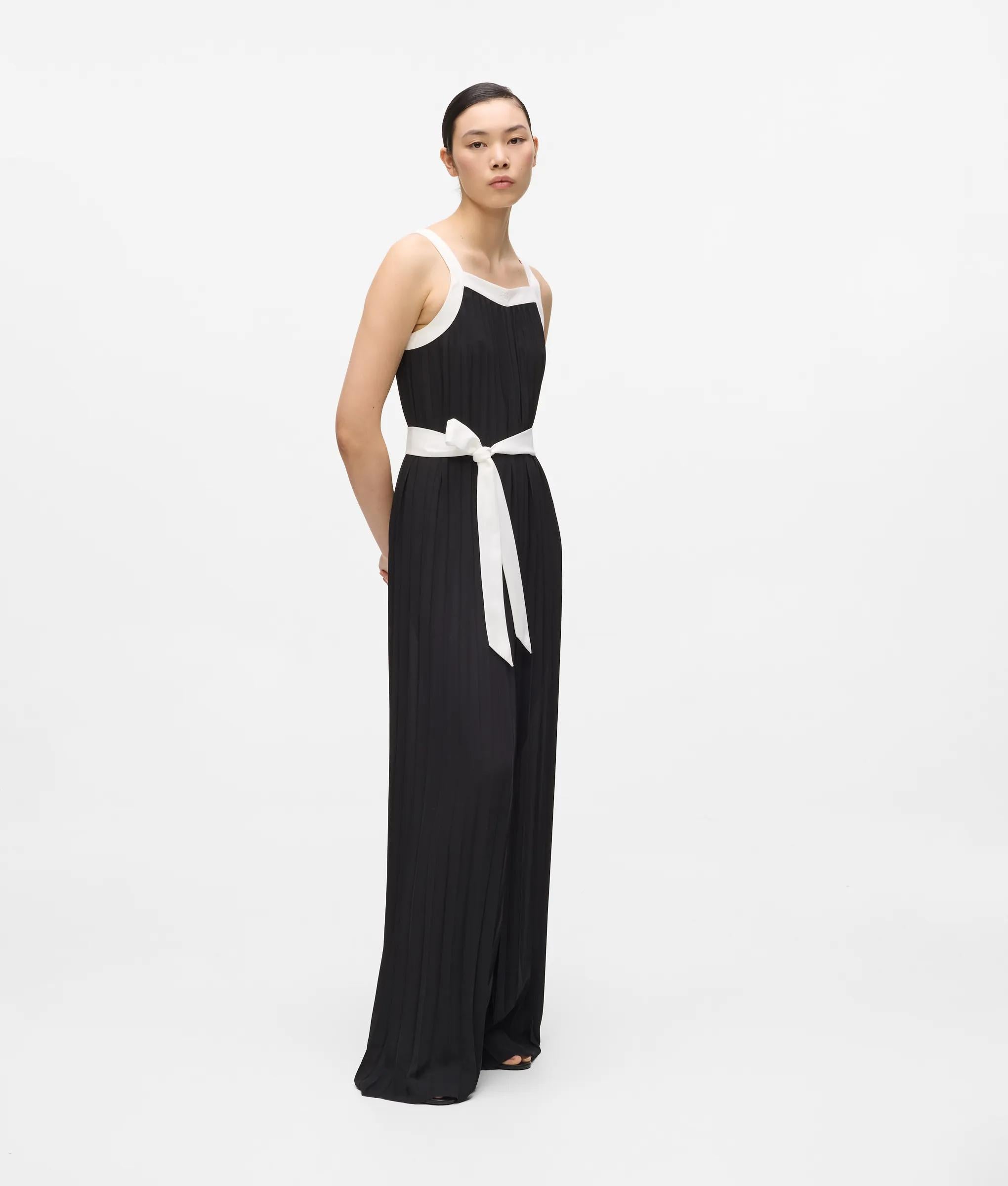 Geplooide jumpsuit