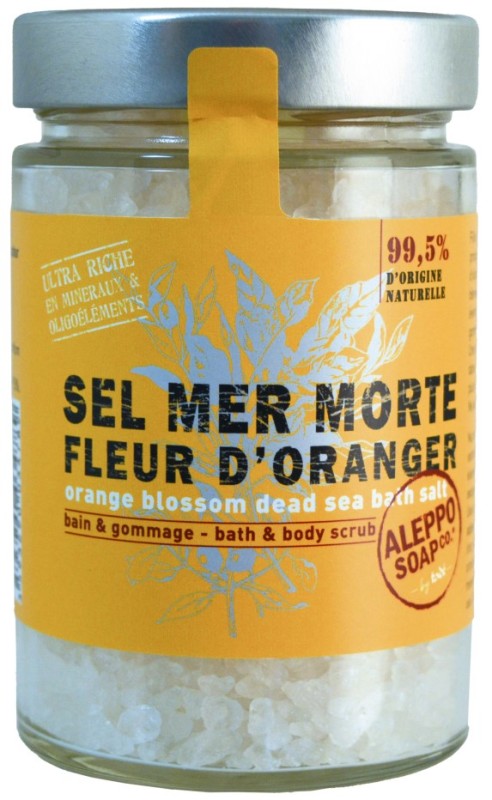 Aleppo Soap Co Dode Zee Badzout Oranjebloesem 300gr