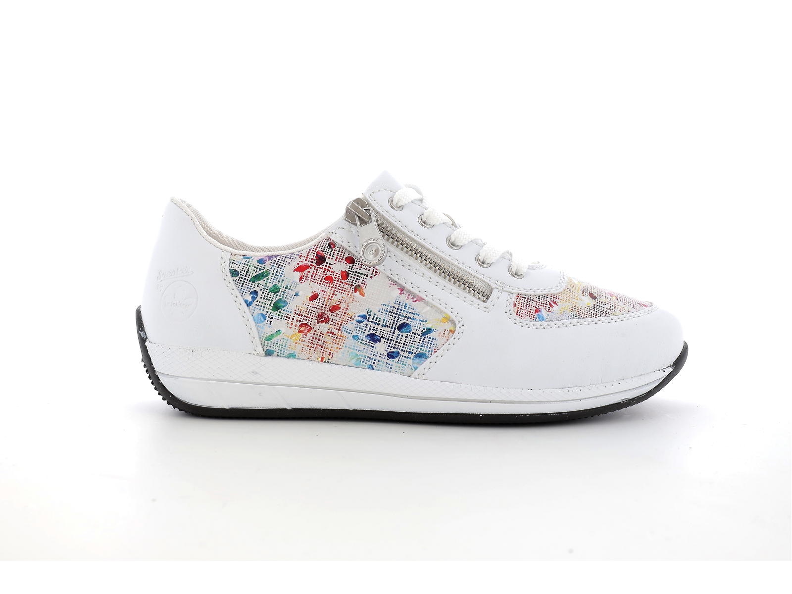 Rieker-N1112 Synthétique Multi Blanc