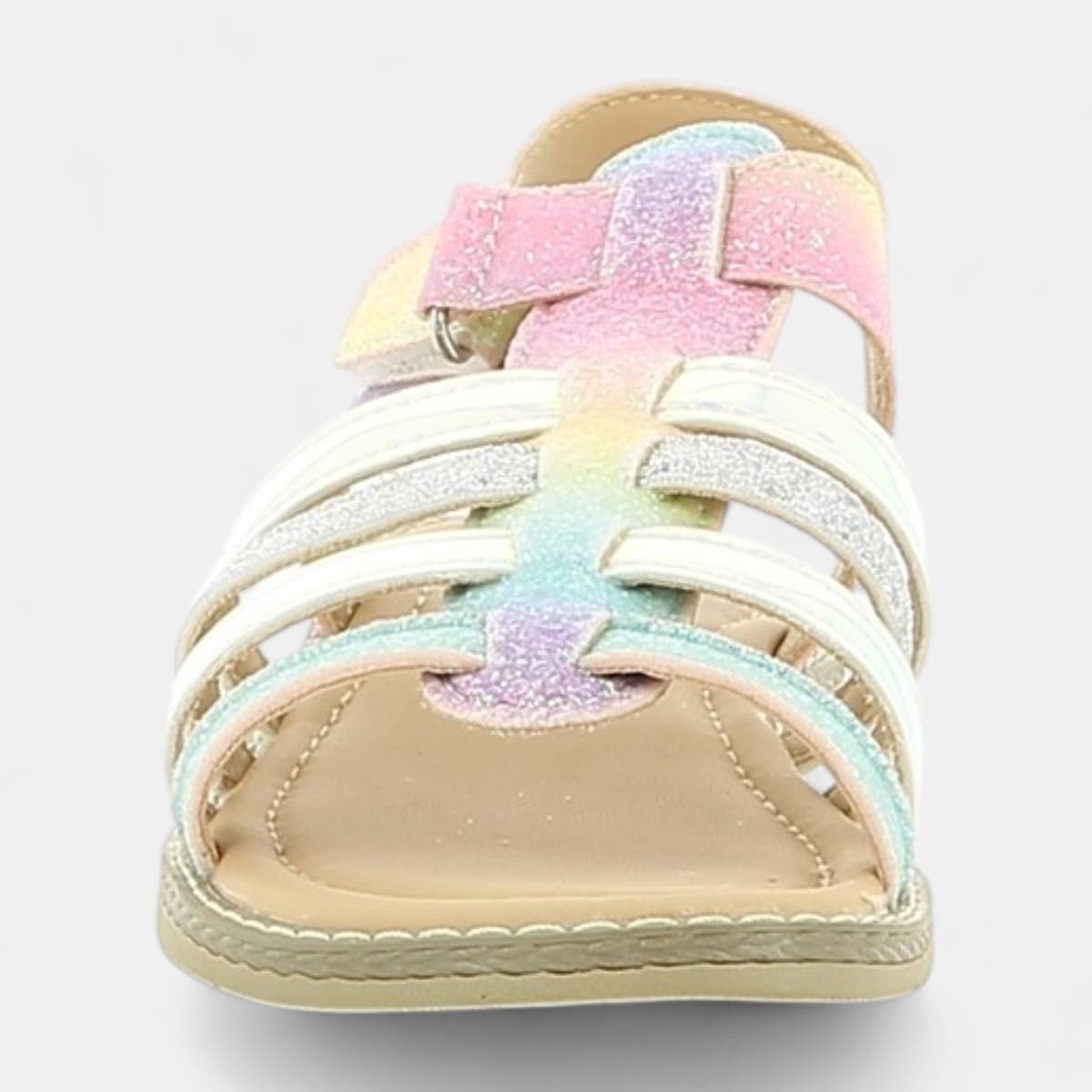 Nu-pieds Fille multicolore