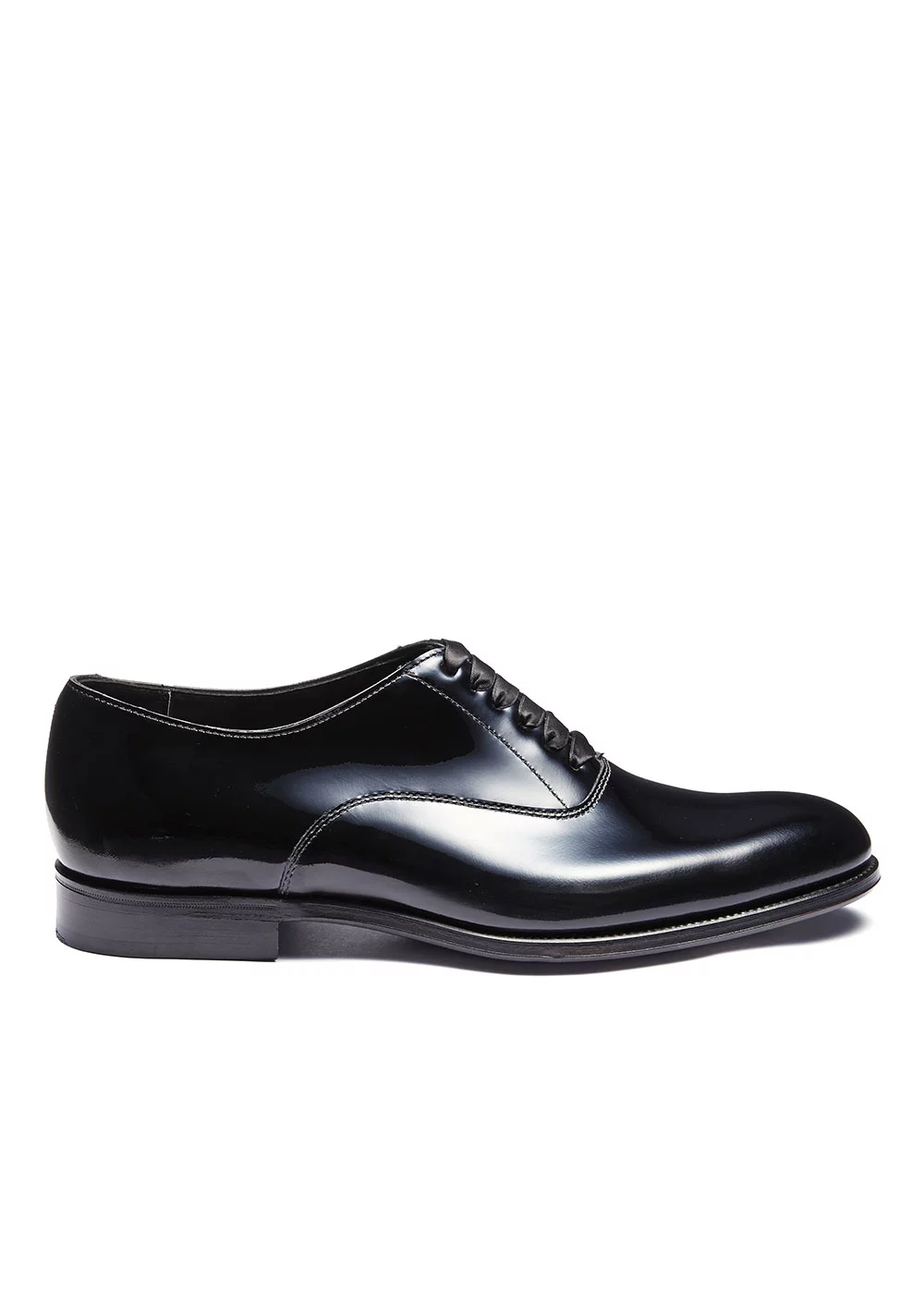 RICHELIEU OSCAR CUIR VERNIS NOIR