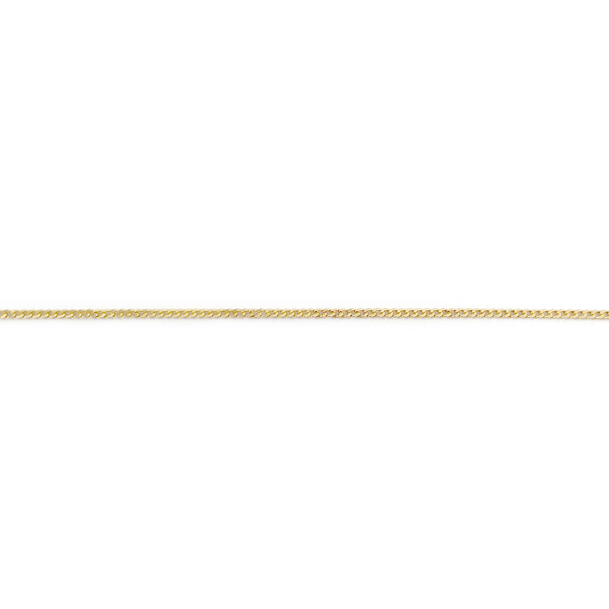 Chaine d'occasion or 750 jaune maille gourmette 47 cm
