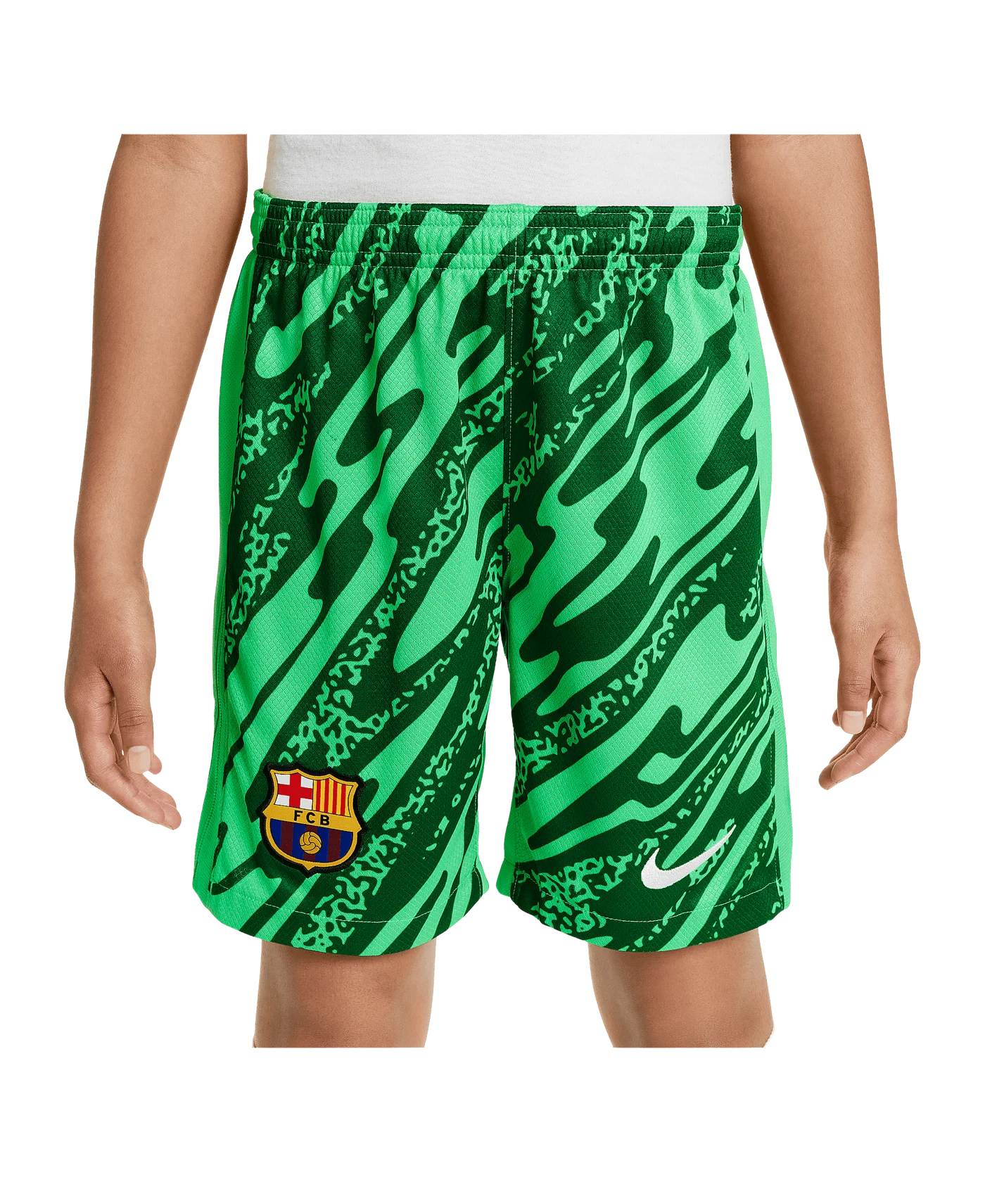 Nike FC Barcelona Torwartshort 2024/2025 Kids Grün F329