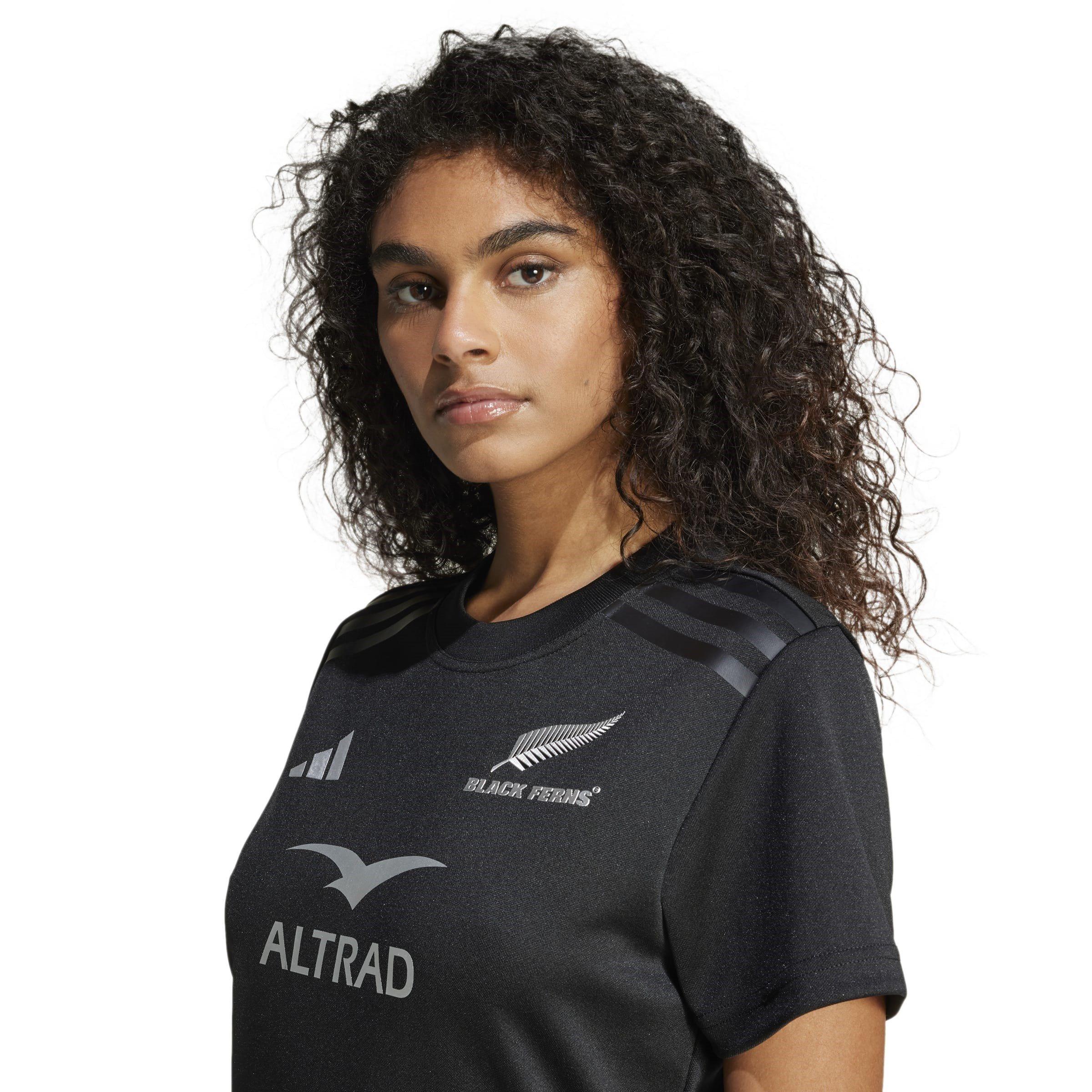 adidas Black Ferns Home Supporters Shirt 2024 Womens