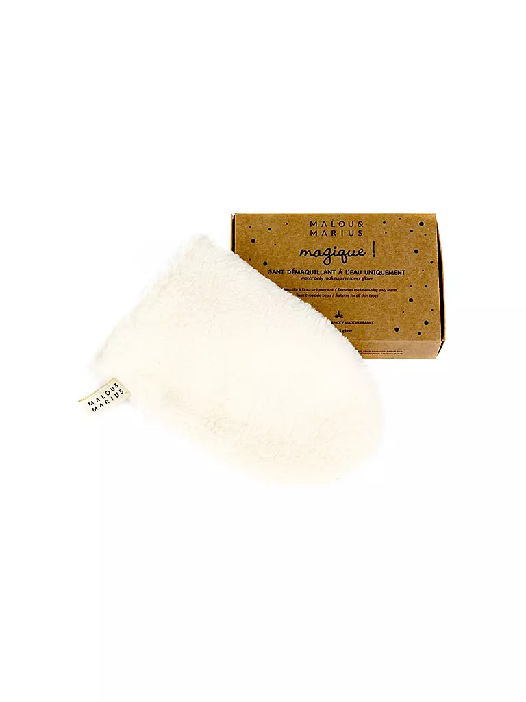 MALOU & MARIUS Glove Make Up Remover weiss