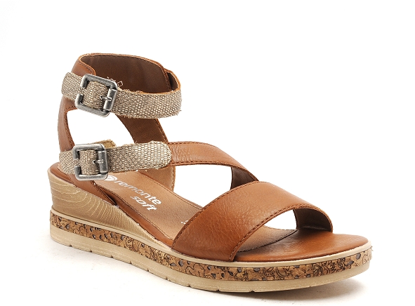 Remonte nu pieds talons femme d3052 marron