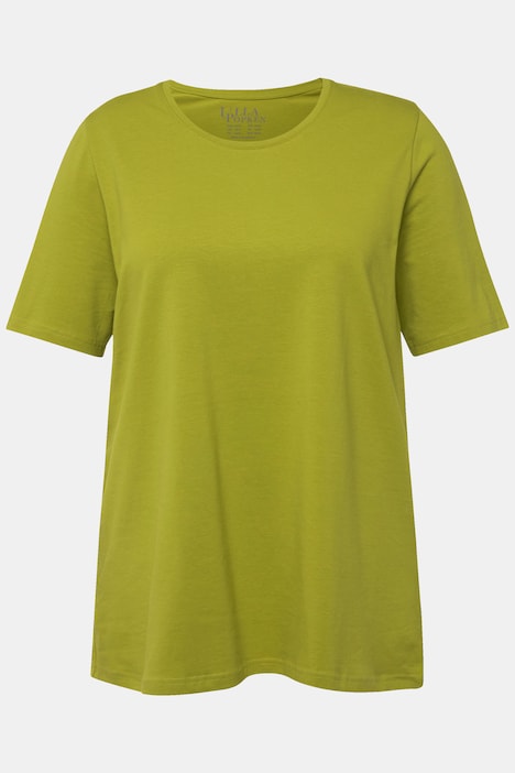 T-Shirt, A-Linie, Rundhalsausschnitt, Halbarm