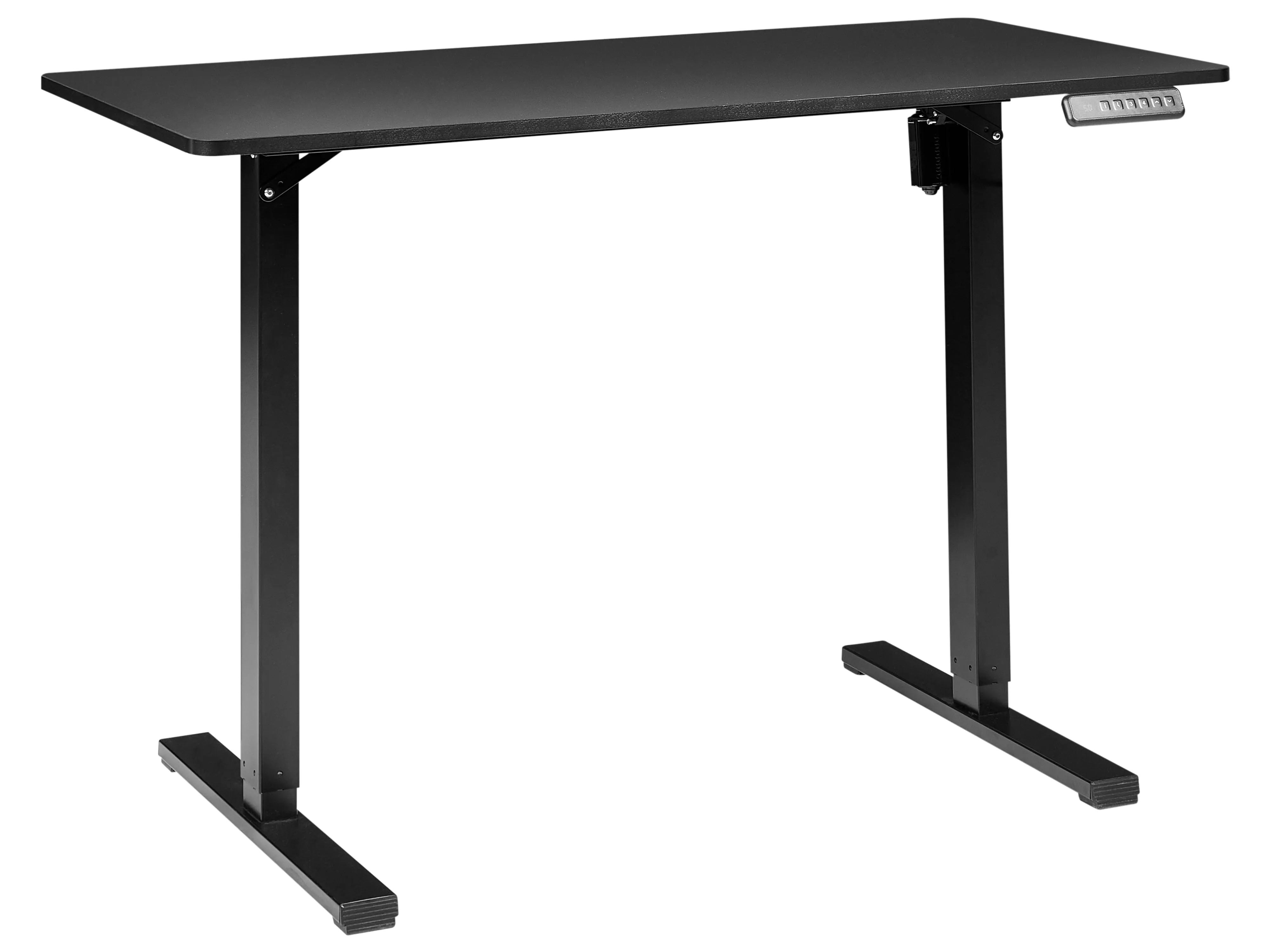 Elektrisch verstelbaar sta-bureau TAVARES Zwart 120 cm 60 cm