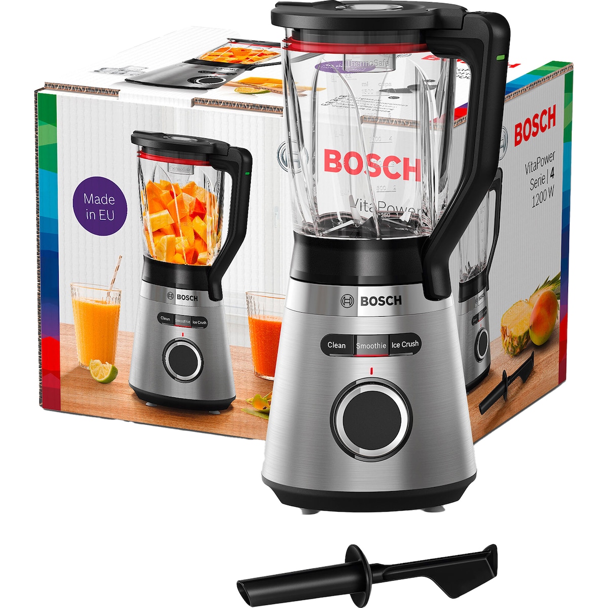 Bosch blender MMB6382M (rustfritt stål)
