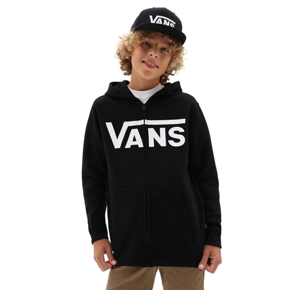 Classic Zip Hoodie II Black/White - VANS