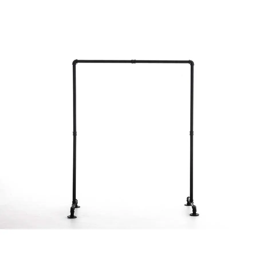 CLP Kledingrek Jersey 150x150x55 cm - zwart