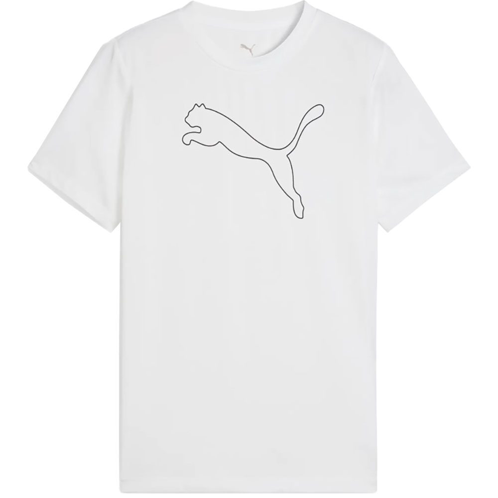 Puma Tad ESS Cat Logo Graphic T-Shirt Kinder puma white