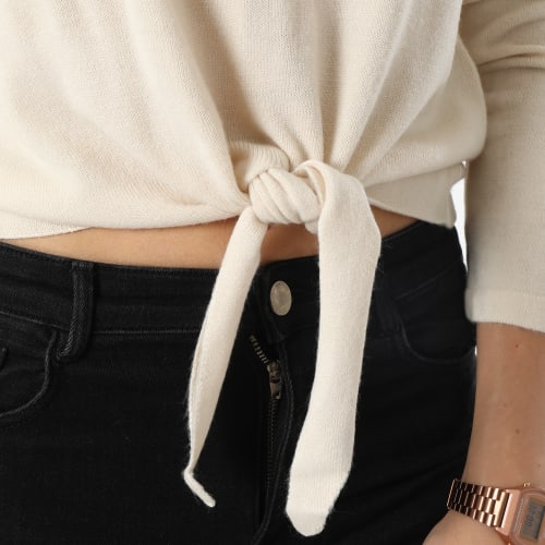 Pull Femme Amalia Beige