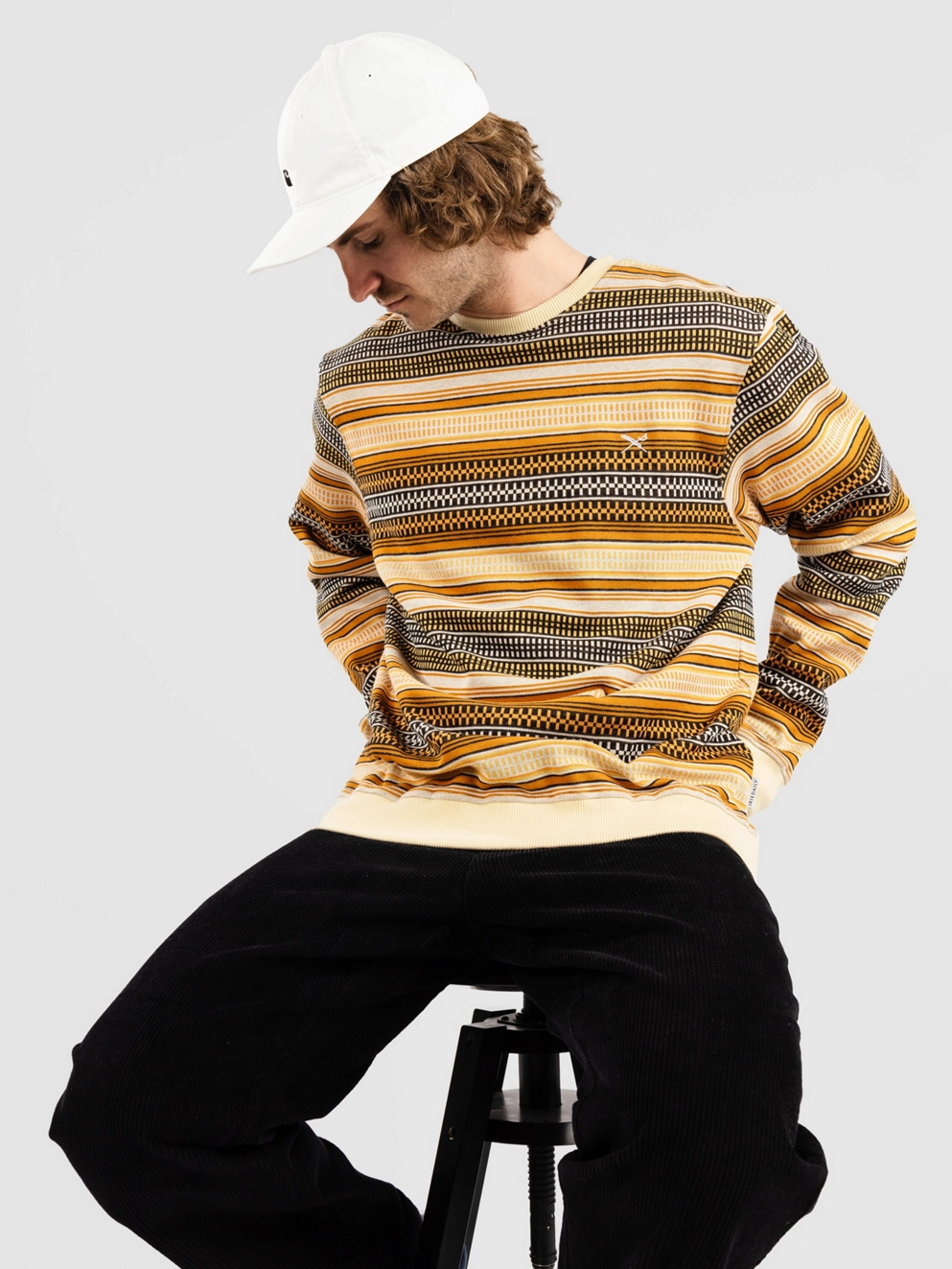 Iriedaily Santo Crew Sweater toffee