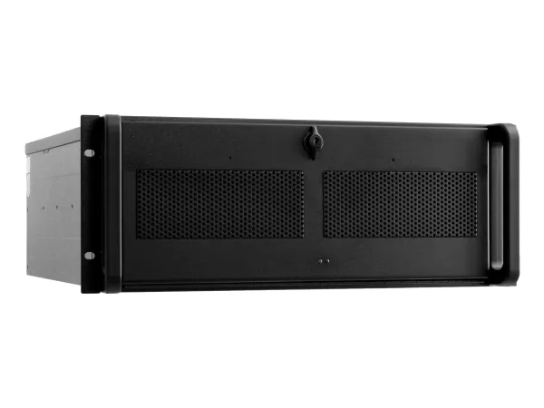 Chieftec UNC-410S-B-U3-OP - Rack-monterbar 4U - ATX - ingen strømforsyning - sort - USB