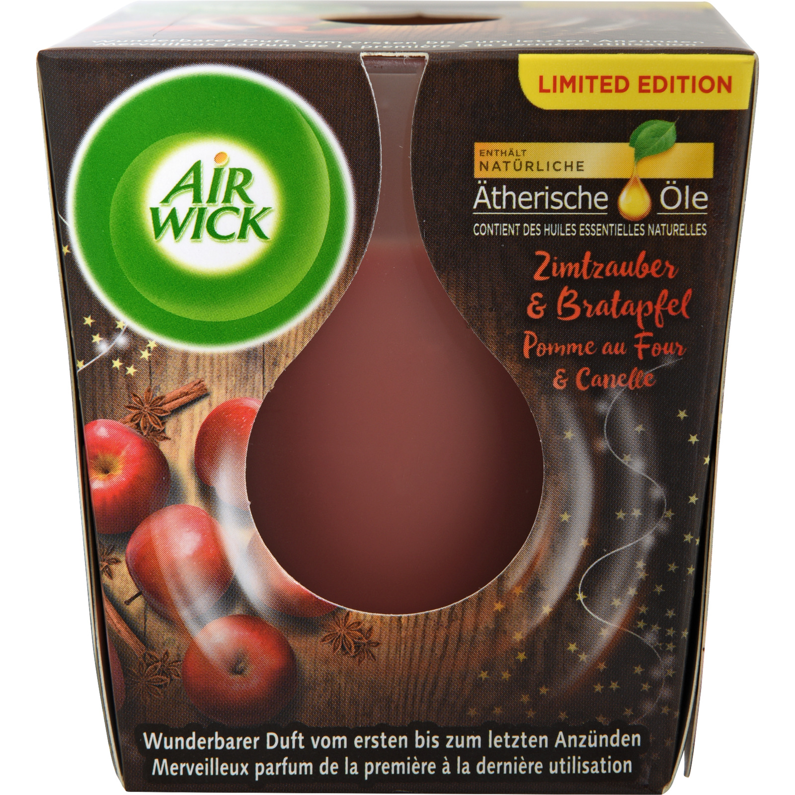 Air Wick Duftkerze Zimtzauber & Bratapfel