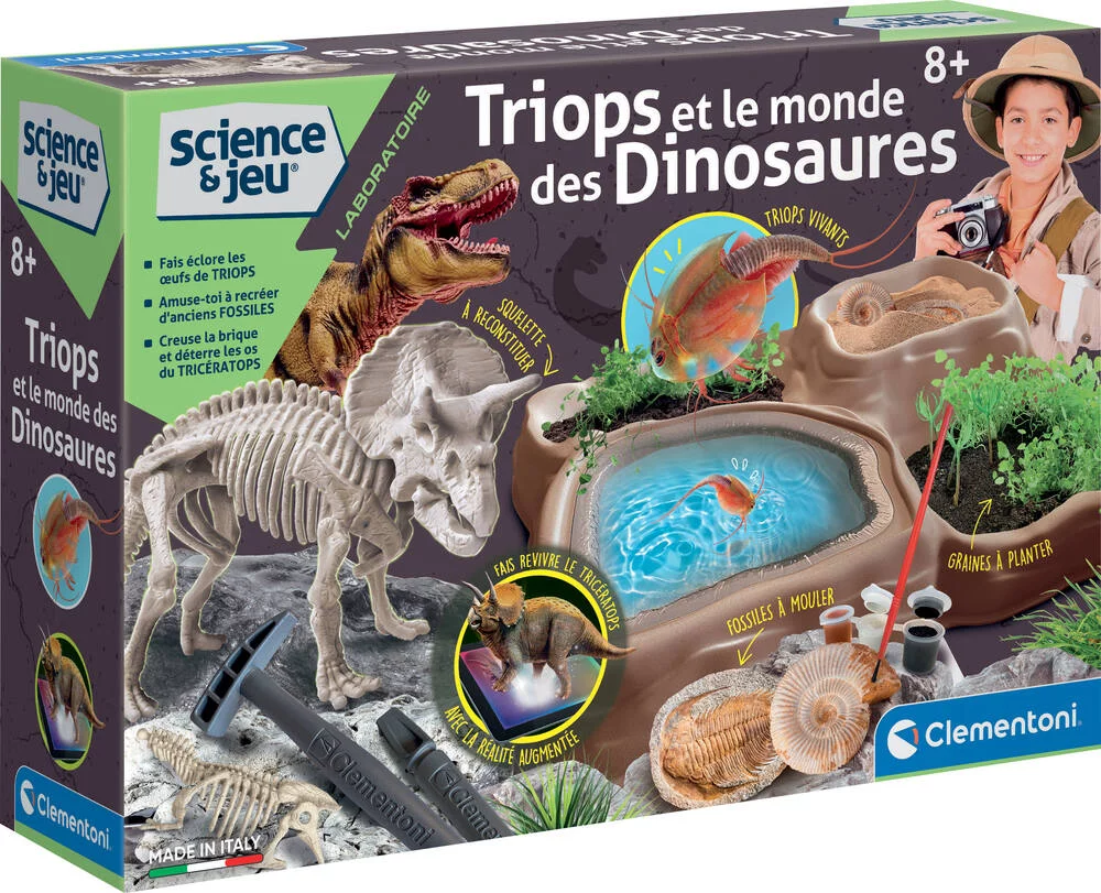 SCIENCE & JEU - TRIOPS ET LE MONDE DES DINOSAURES