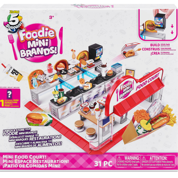 5 Surprises - Mini Food Court Playset
