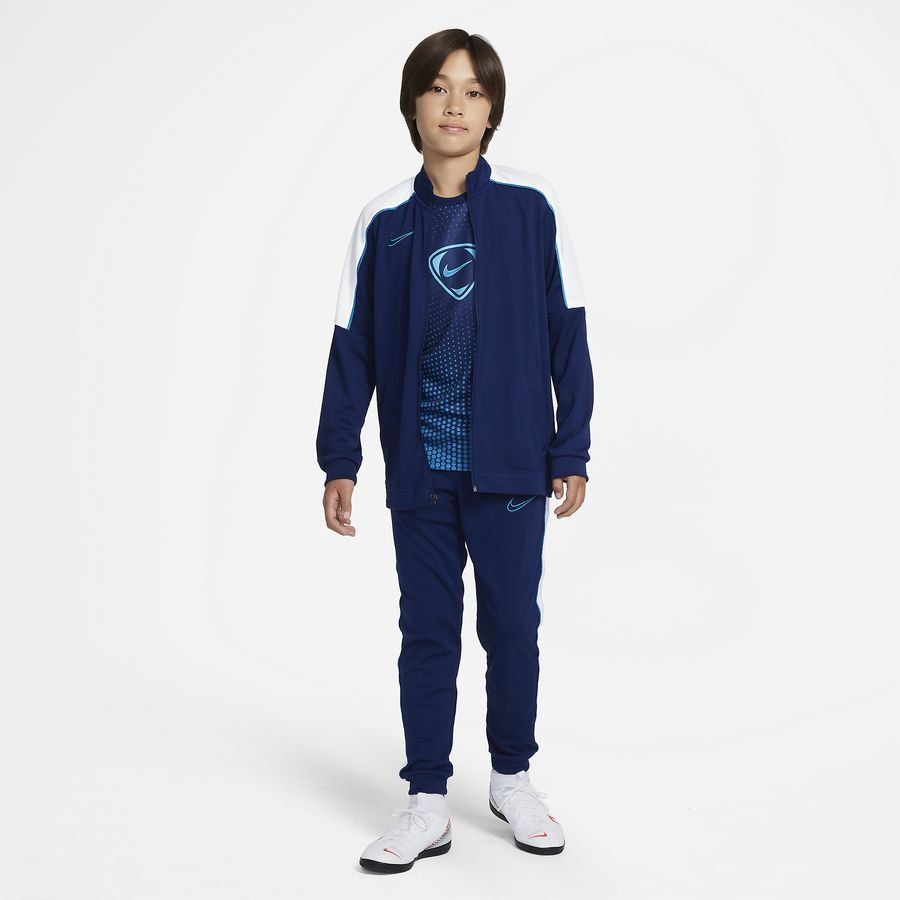 Nike Veste d'Entraînement Dri-FIT Academy - Bleu/Blanc/Bleu Foncé Enfant