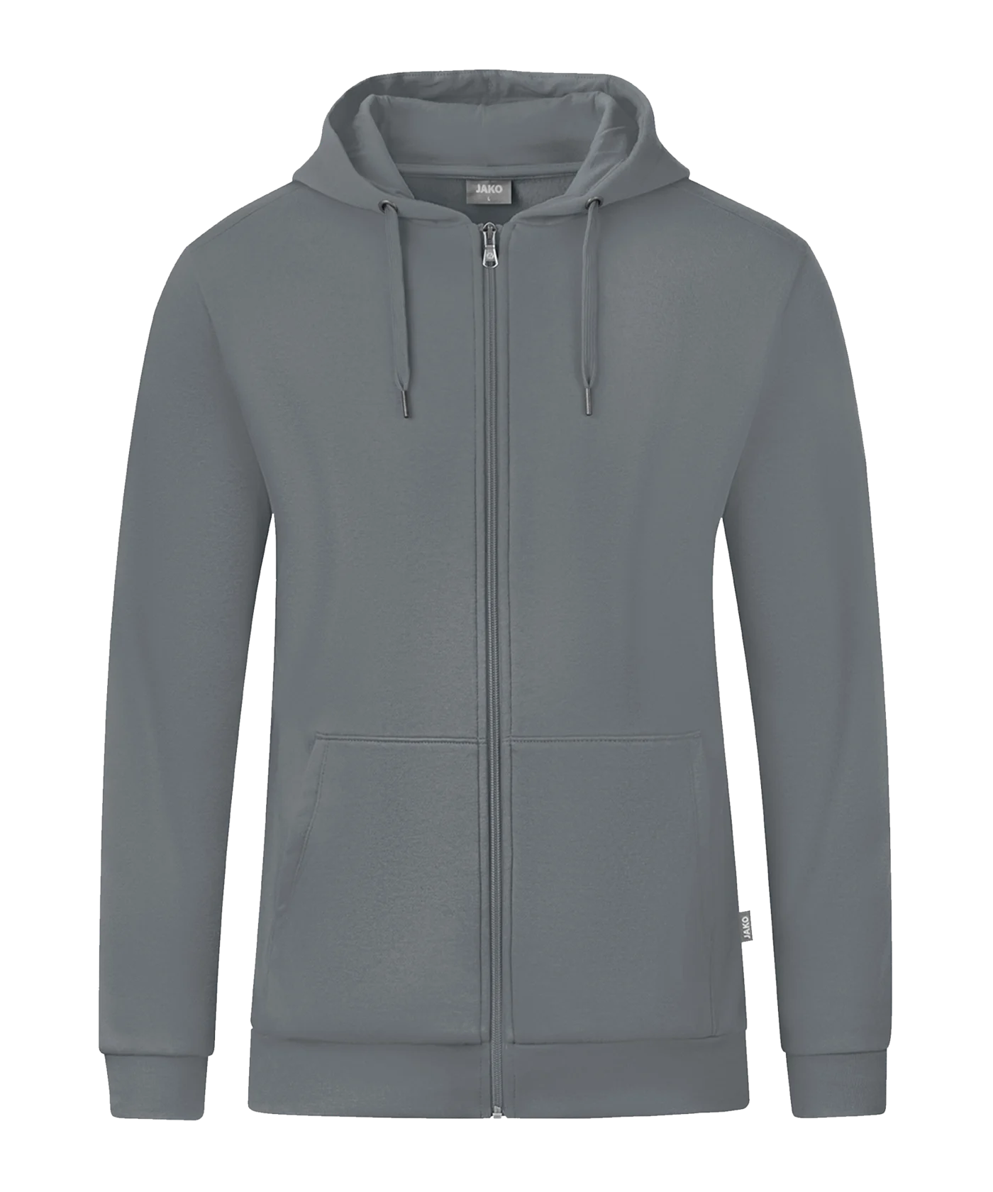 JAKO Organic Kapuzenjacke Grau F840