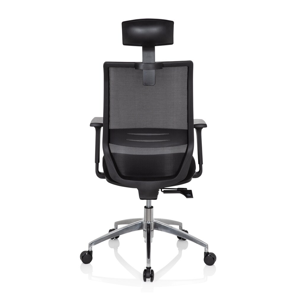 Profi Bürostuhl PROFONDO PRO Stoff/Netzstoff mit Armlehnen (höhenverstellbar) hjh OFFICE