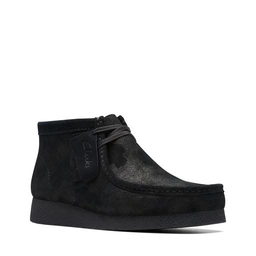 Clarks WallabeeEVO Bt Sko, Black Interest, 46