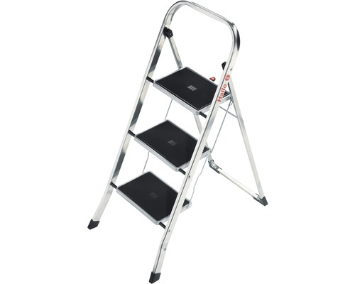 Hailo K70 StandardLine opvouwbare opstapkruk 3 treden