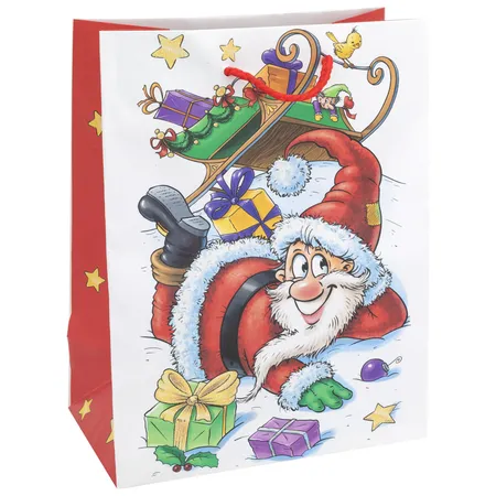Idena Geschenktasche Santa M FSC-Mix