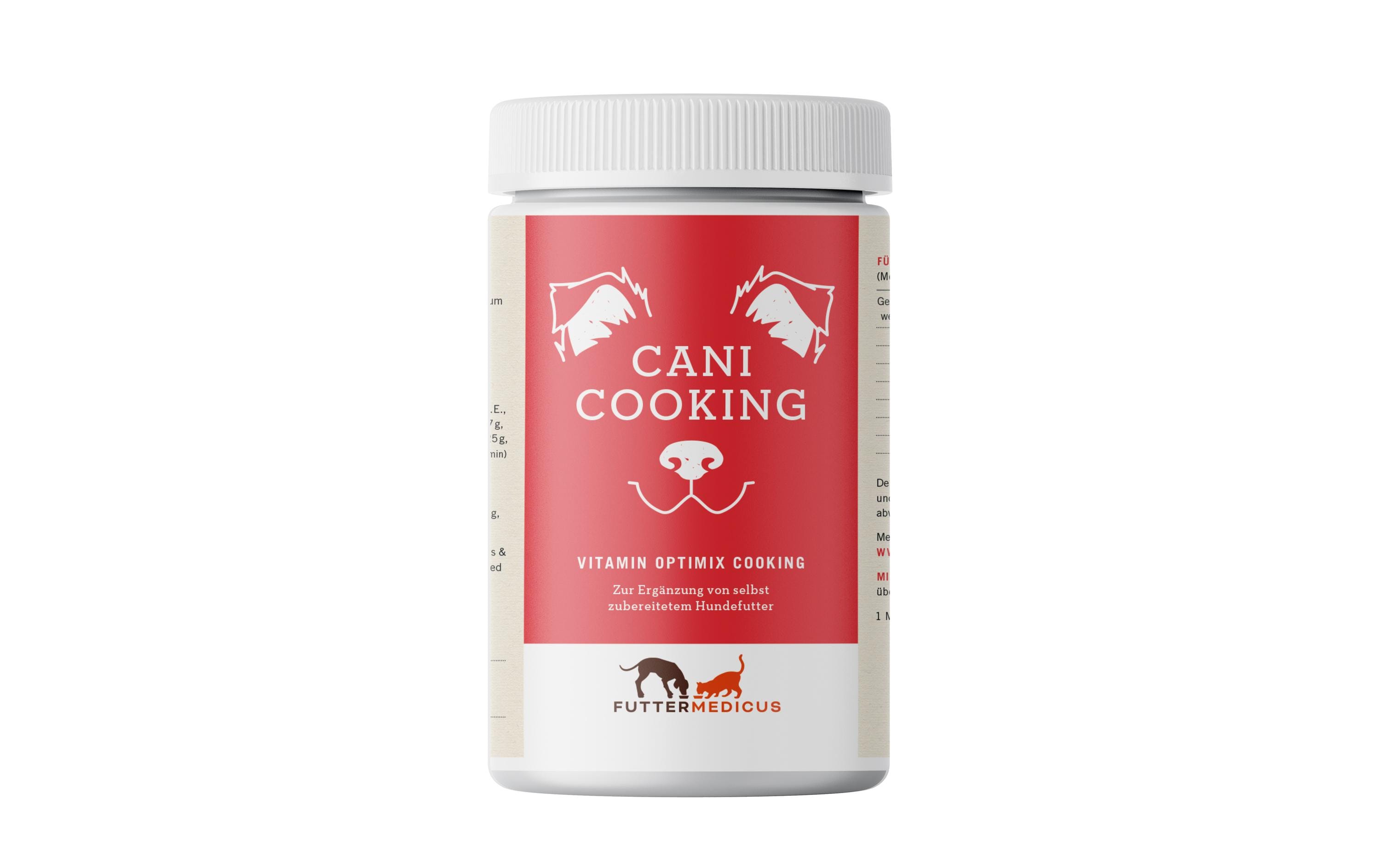 Hunde-Nahrungsergänzung Optimix Cani Cooking, 250 gErgänzungsfuttermittel für Hunde