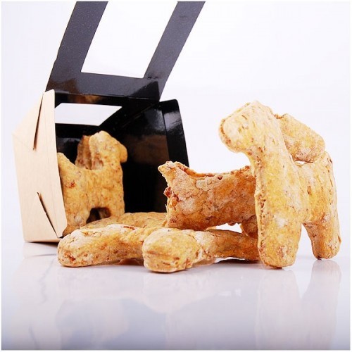 Biscoitos Cookieswil para cães que deixam os pelos bonitos.