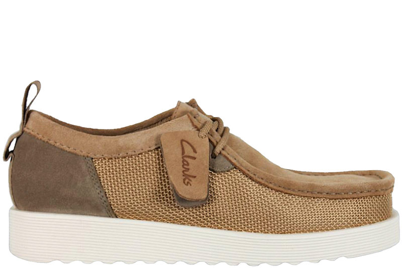 CLARKS WALLABEEF TR2LO SKO I SANDFARVET RUSKIND