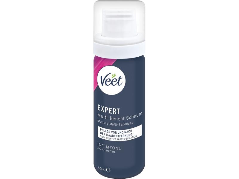 Veet Intim-Haarentfernungs-Set 2 x 50 ml Einfache Haarentfernung für alle Hauttypen
