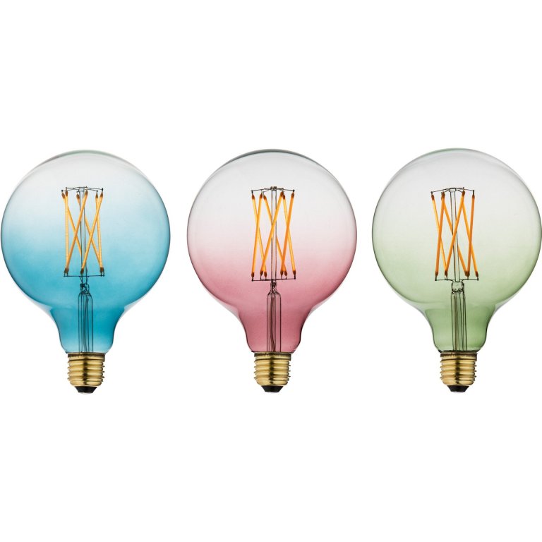 Danlamp LED Leuchtmittel Mega Edison, farbig