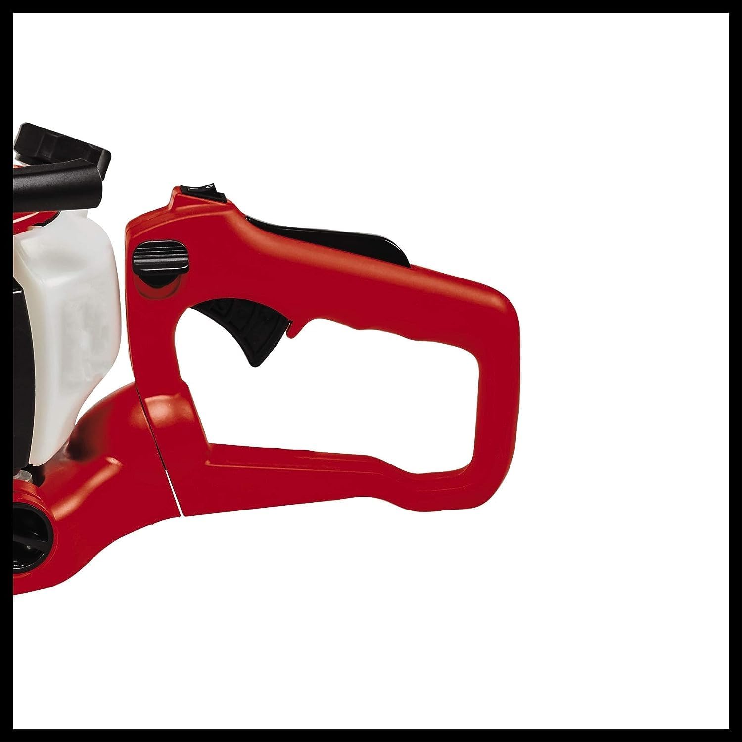 Einhell GE-PH 2555 A Benzin-Heckenschere (24,5 cm³, 55cm Schnittl., 28mm Zahnabstand), Fliehkraftkupplung, drehbarer Handgriff, Anti-Vibrations-System