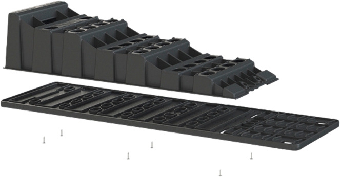 Froli Auffahrmatte für Stufenkeil, 2er Set,