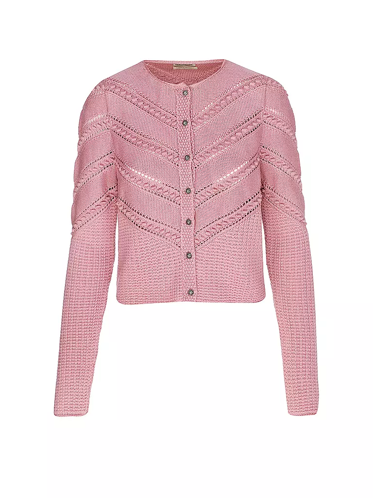 GOTTSEIDANK Trachten Strickjacke OPHELIA rosa