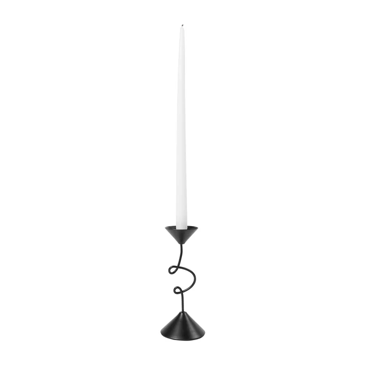 Broste Copenhagen - Selma Kerzenhalter, 19,5 cm, schwarz